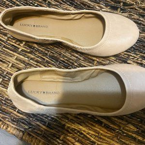 Flats, Lucky Brand, Women's 7, Pink